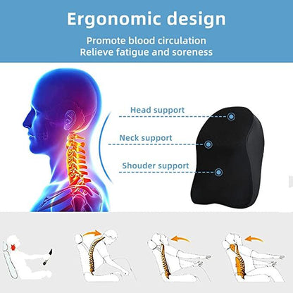 Car Seat Headrest Neck Rest Pillow Cushion for All Cars